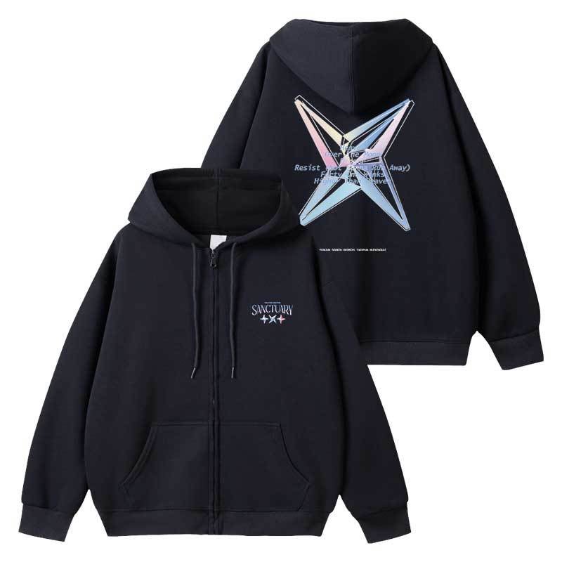 Txtthestarchaptersanctuary Peripheral Support Same Style Sweatshirt Printed Hoodie Jacket - Image 3