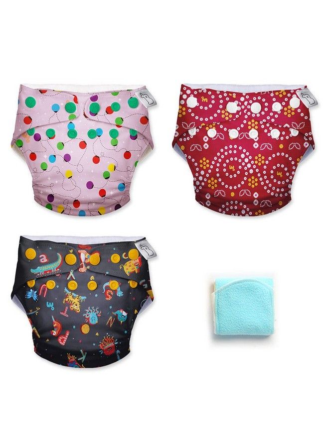Superbottoms Cloth Diapers For Babies3 Uno Waterproof Outers New Version ; Reusable Cloth Diapers For Babies From 3M To 3Y With 3 Reusable Uno Shells & 1 Stay Dry Insert - Image 1
