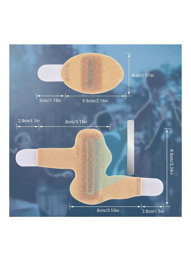 Generic - Trigger Finger Splints - Effective Pain Relief, Comfortable and Portable Finger Brace for Broken Fingers - 3 Pieces - Image 1