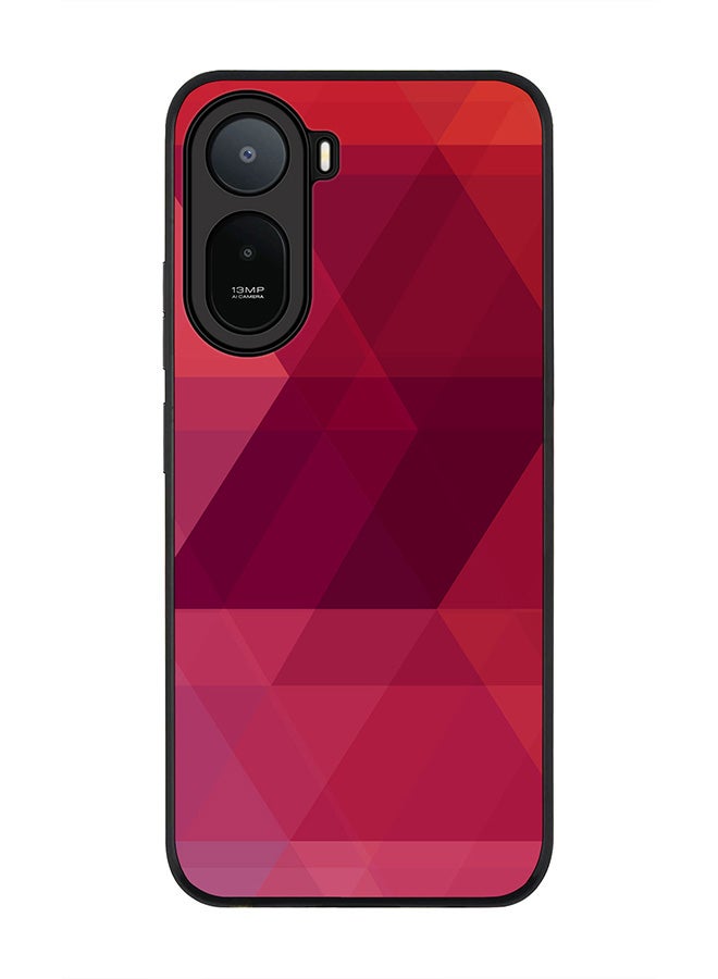 Stylizedd Rugged Case for Xiaomi Redmi A7 Pro 4G / Poco C81 / Poco C81 Pro / Poco C85x 5G- Slim Fit Hybrid Rubber Cover Three Berries
