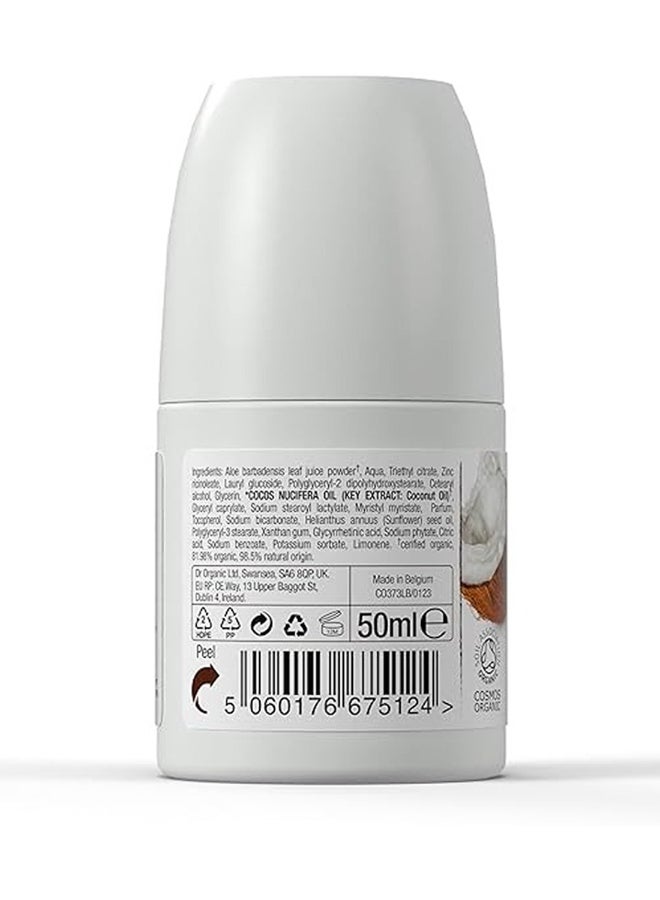 dr.organic Dr. Organic Coconut Oil Deodorant, Nourish & Refresh - Image 3