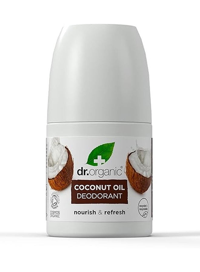 dr.organic Dr. Organic Coconut Oil Deodorant, Nourish & Refresh - Image 1