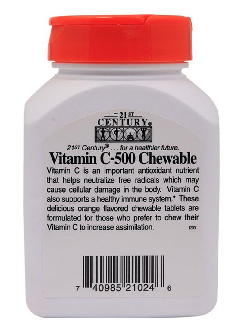 21st Century C-500 Chewable Tab 100's - Image 2