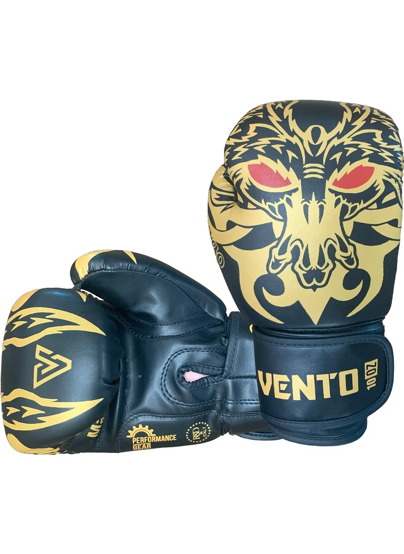 فينتو Drago Boxing and Kickboxing Gloves Black