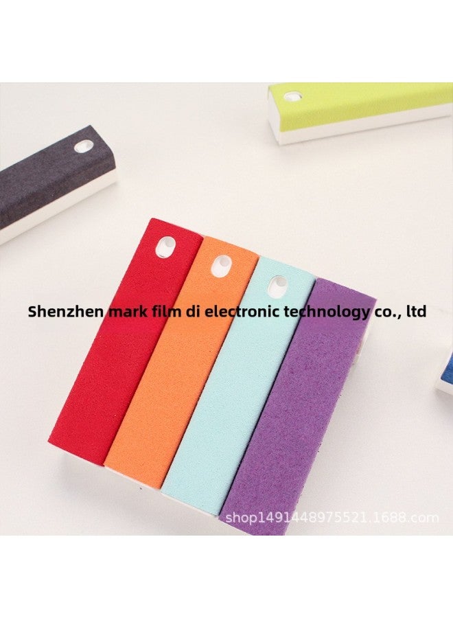 Portable Semi-patch Mobile Phone Screen Cleaner Flat Panel Cleaning Set Car Central Control Screen Cleaning Kit Spray Cleaning-Color:fluorescent Green  - Image 3