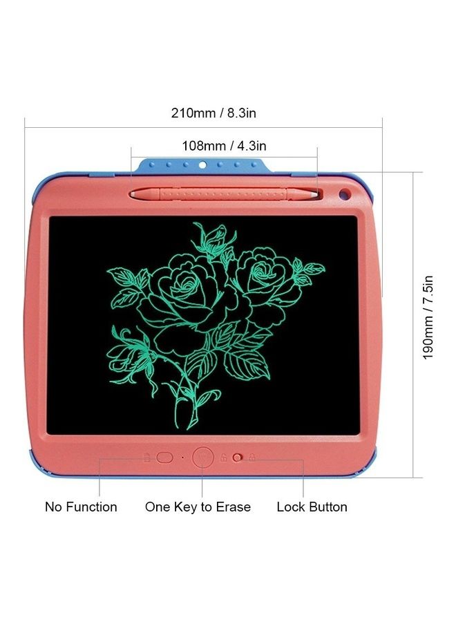 NIBEMINENT Erasable Pressure-Sensitive Drawing And Writing Board For Kids, Adults 22.8 x 22.5 1.5cm - Image 3