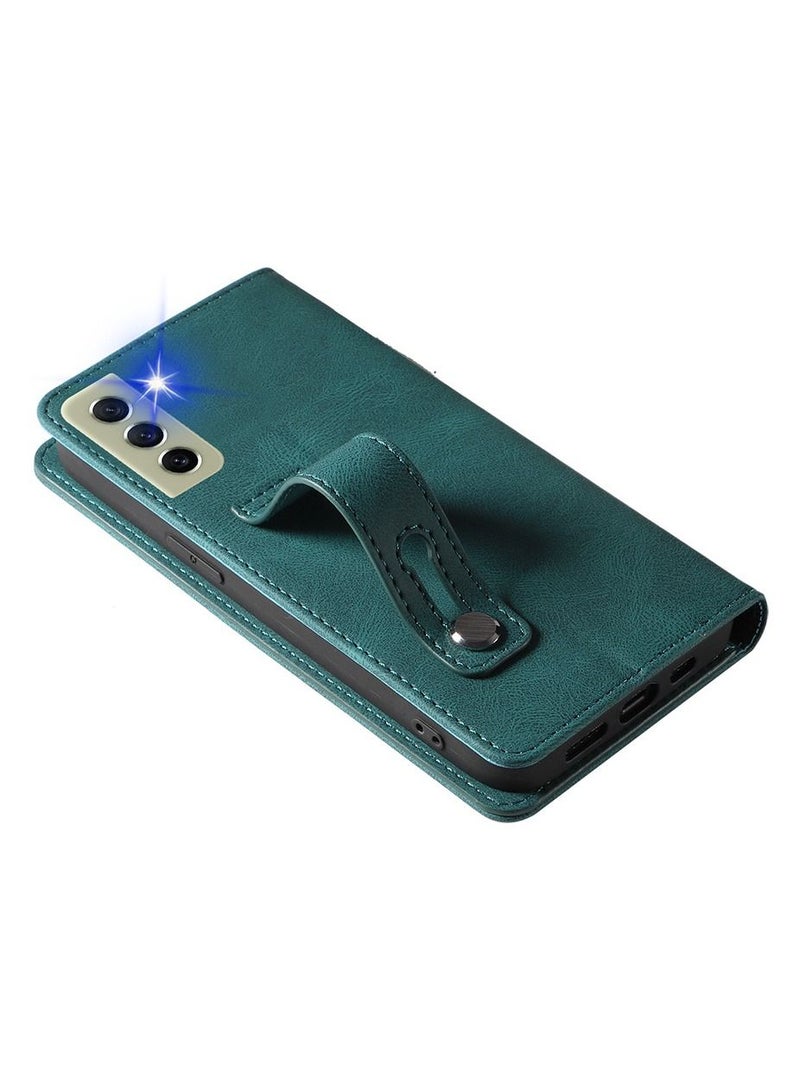 Loquat Suitable For Samsung Solid Color Magnetic Flip Phone Case  - Image 2