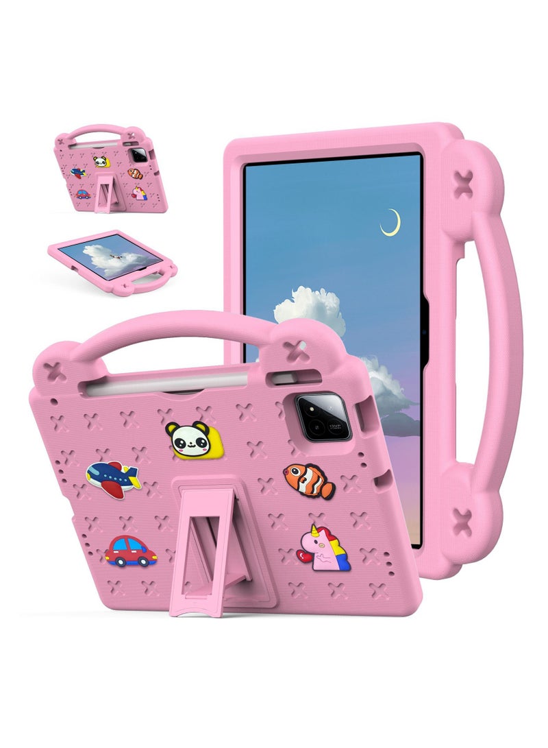 Kids Case Compatible xiaomi pad7/pad7pro 11.2(2024) , Heavy Duty EVA Foam Shockproof Case Kids Anti Tablet Case with Stand - Image 1