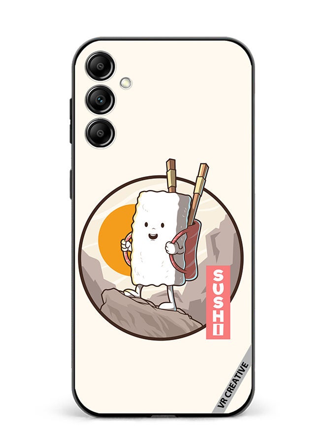 VR CREATIVE Protective Case Cover For Samsung Galaxy A14 5G/A14 Travel Sushi Design Multicolour - Image 1