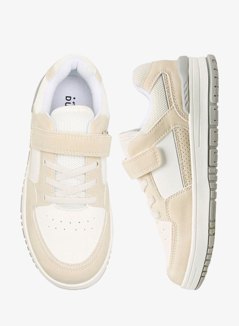 Mister Duchini Panelled Sneakers with Hook and Loop Closure - Image 3