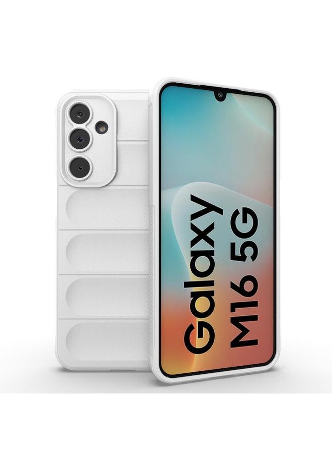 اس-توب جراب لهاتف Samsung Galaxy M16 5G Magic Shield TPU + جراب هاتف من الفلانيل - Image 1