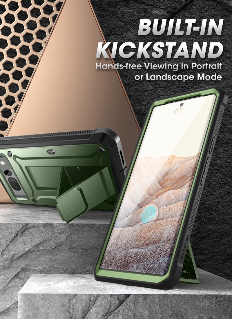 SUPCASE Unicorn Beetle Pro Series Case for Google Pixel 7 Pro (2022 Release), Full-Body Rugged Holster Case with Built-in Screen Protector (Guldan) - Image 4