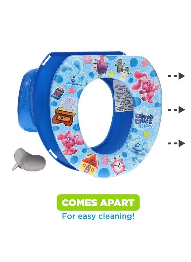 nickelodeon Blue Clues Soft Potty Seat And Potty Training Seat Soft Cushion Baby Potty Training Safe Easy To Clean  - Image 4