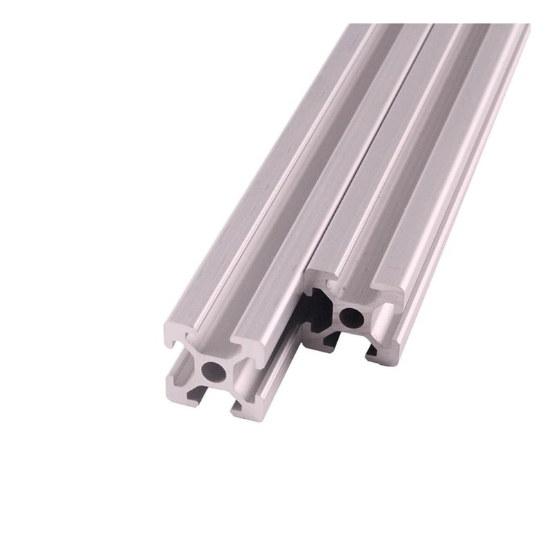 2 Pack 2040 3030 2020 Aluminum Extrusions 100-1000mm T-Slot 3D Printer for Universal(700mm)