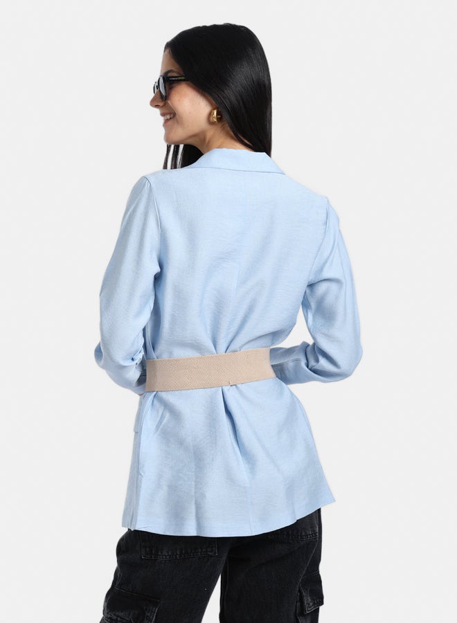 Carina Chic Notch Collar Blazer  - Image 3