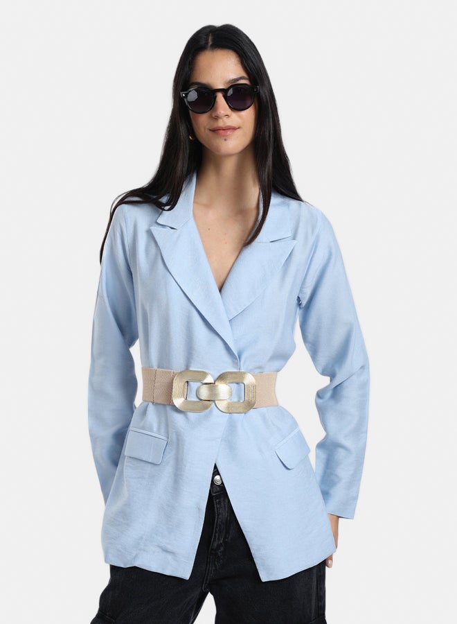 Carina Chic Notch Collar Blazer  - Image 2