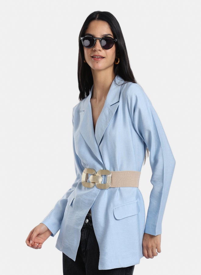 Carina Chic Notch Collar Blazer  - Image 1