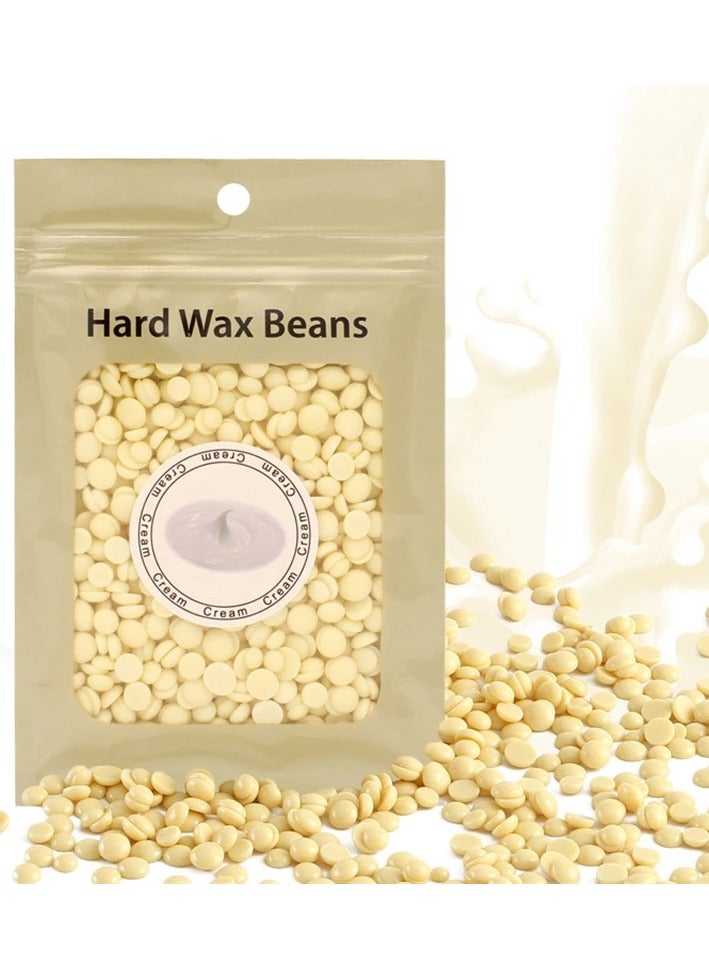 AROAQ Hair Removal Wax Hard Wax Bean Hot Film Wax Beads for Removing Excess Hair on Legs and Other Body Parts (Pack of 10, Each 25g) - Image 1