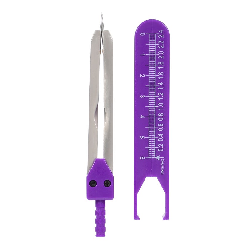 2pcs Precision Calipers For Cardiologists: Accurate /Ekg Measurement Tool With Clear Scale - Ruler For Clinical Teaching And Research - Image 3