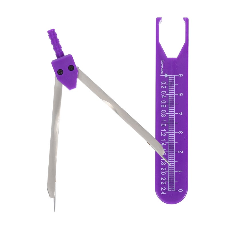 2pcs Precision Calipers For Cardiologists: Accurate /Ekg Measurement Tool With Clear Scale - Ruler For Clinical Teaching And Research - Image 5