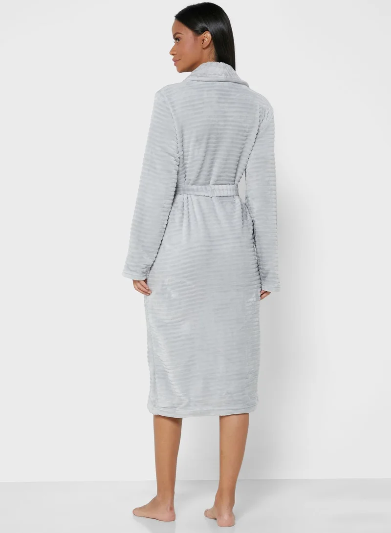 Hema Rib Detail Robe