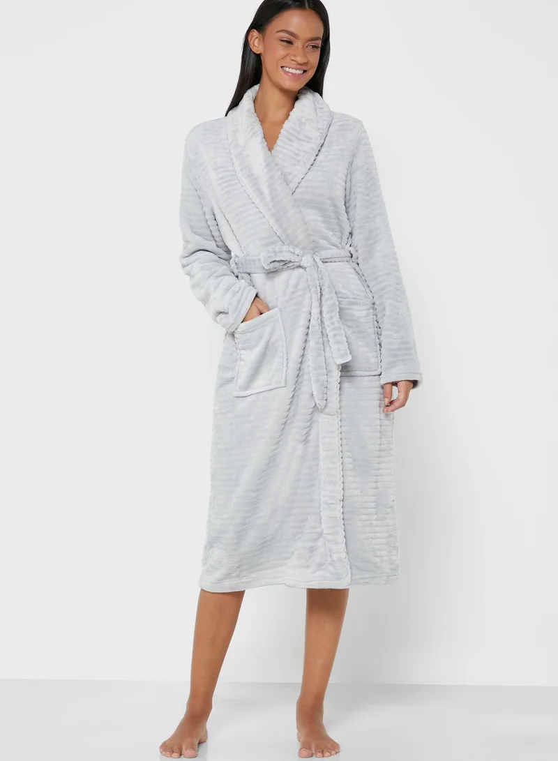 Hema Rib Detail Robe