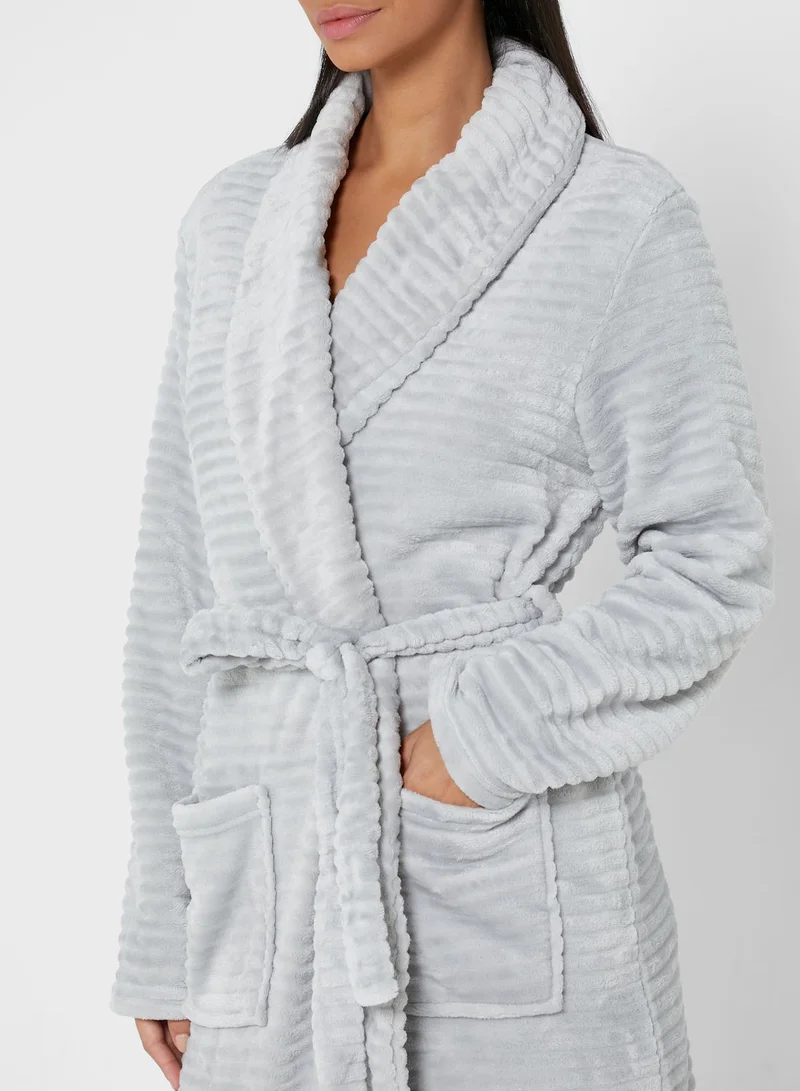 Hema Rib Detail Robe