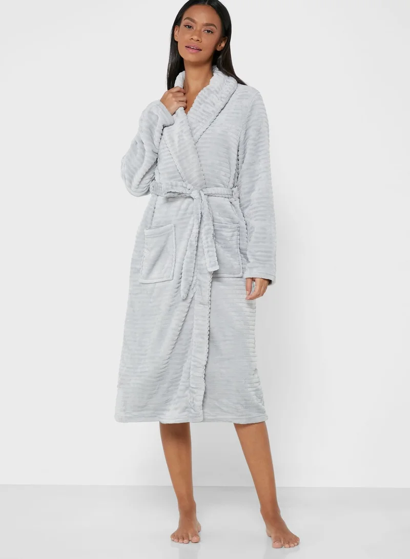 Hema Rib Detail Robe