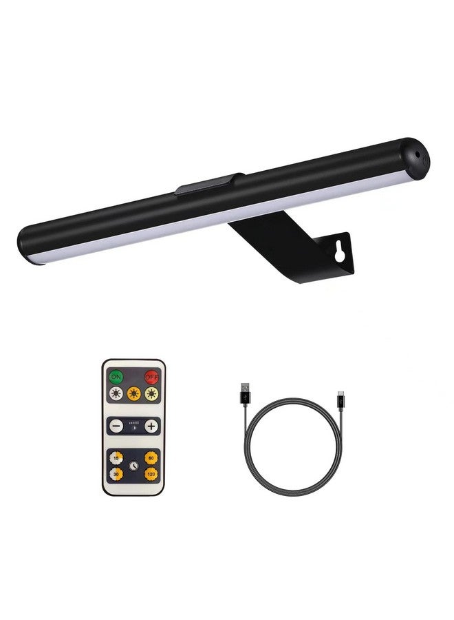 VIGMOJ Wireless Picture Light Battery Operated,Rechargeable Painting Light with Remote Control,Metal Art Display Lamp,3 Modes,Dimmable Dartboard Light with Timer for Frame Picture Gallery,300LM  - Image 1