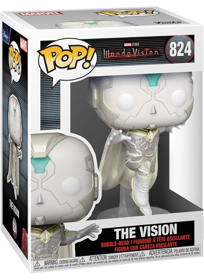 Funko - Funko Pop Marvel: Wandavision The Vision, Action Figure 54324, Multi Color - Image 1