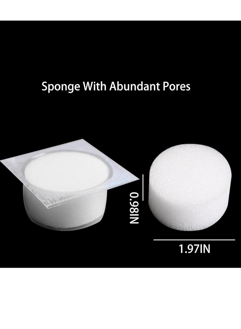 LXIANGN Dip Foam,Professional 24Pcs Tattoo Dip Foam Rinse Cup Disposable Dip Clean Foam Cup Caps Cartridge Dip Foam Cleaning Supplies for Tattoo Needle - Image 4