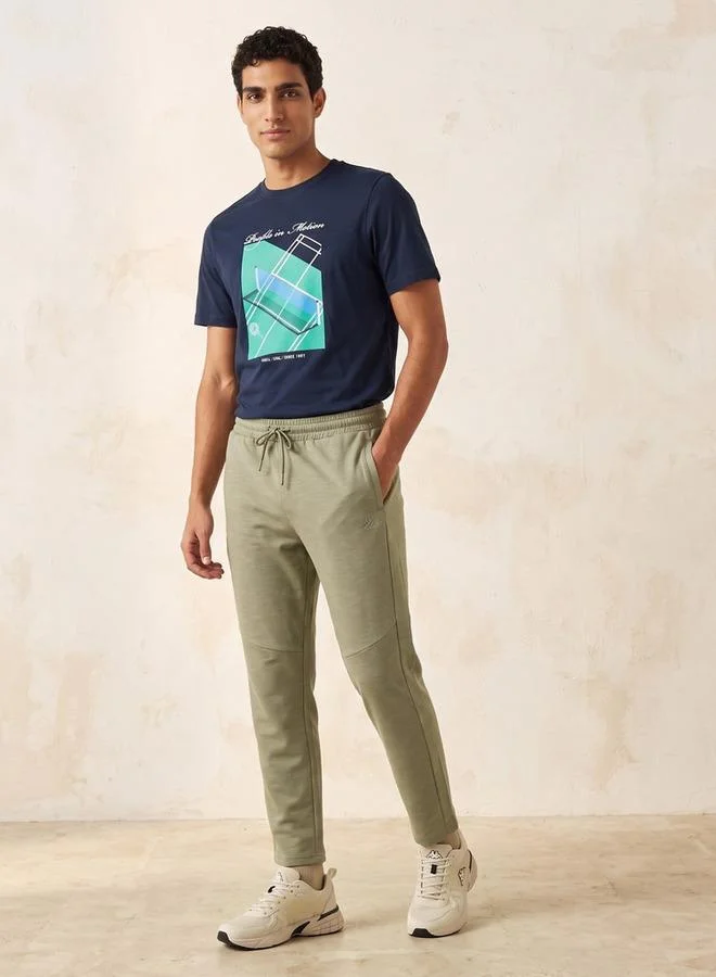 Kappa Kappa Panelled Joggers with Pockets