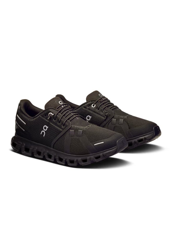 On Cloud 6 Unisex Running Shoes Black - Image 5