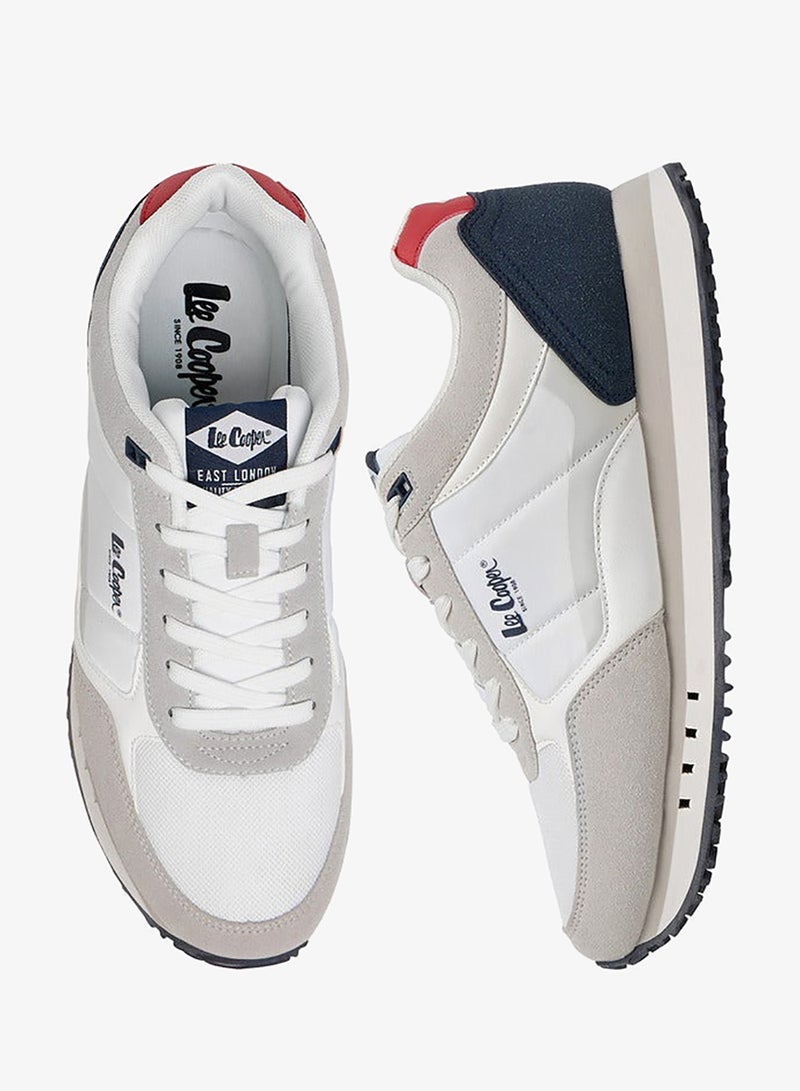 لي كوبر سنيكرز رجالي بطبعة شعار برباط - Image 4