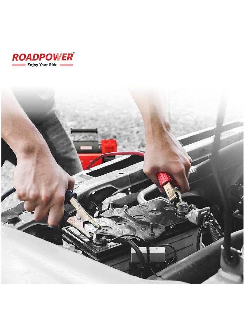 RoadPower - Dual Cylinder Car Air Compressor Ultra Extreme 4x4 Tire Super Air Flow Portable 300 Litter-Mints 150 PSI 12V Tire Inflator For Car Trunk Bicycle And Other Inflatables With Carry Bag - Image 1
