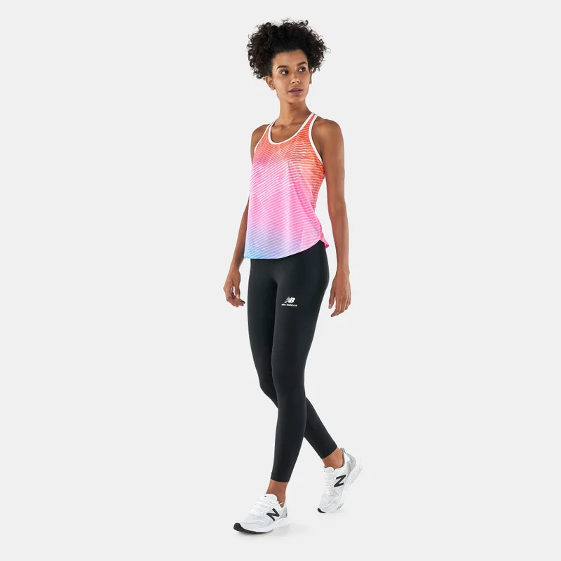 New Balance Women's Printed Accelerate Tank Top