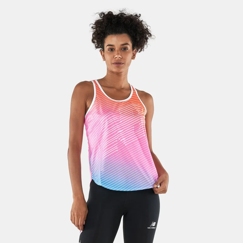 Women's Printed Accelerate Tank Top