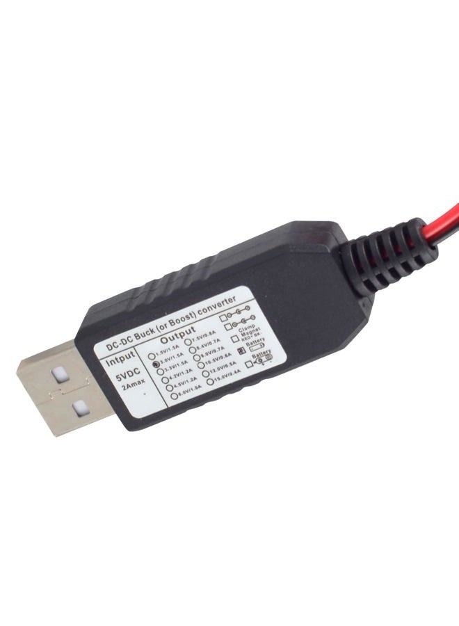 KAABEE USB AAA Battery Eliminator Replace Kit 5V to 3V Power Supply Converter 2 AAA Connect Cable 78INCH (2AAA-3V) - Image 3