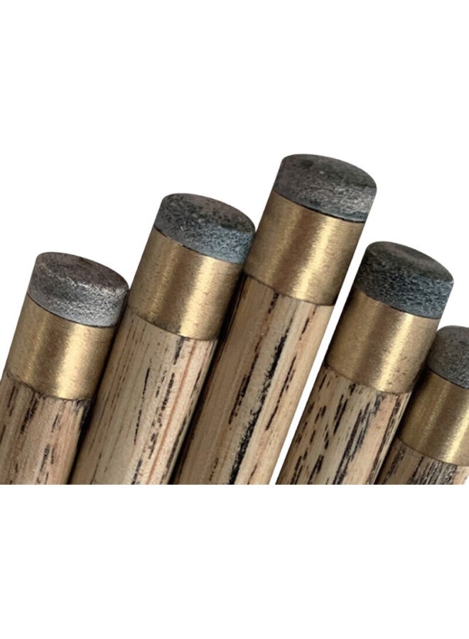 Dweck Duweike Pool Cue, Billiard Small Tip, Chinese 8-Ball, Double Joint, White Wax, Solid Wood, Pots Cue, Entry-Level Cue Tip, 10Mm - Image 2