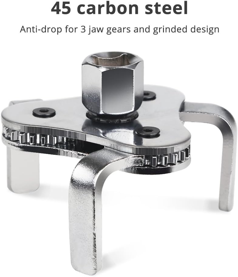 JDMON Universal Adjustable Oil Filter Wrench - Image 4