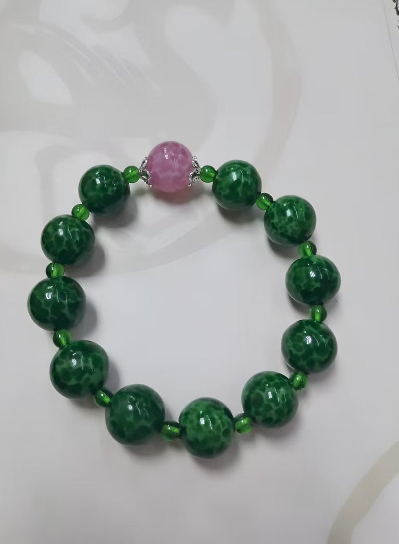 Ancient Chinese glass bead bracelet craftsmanship  - Image 1