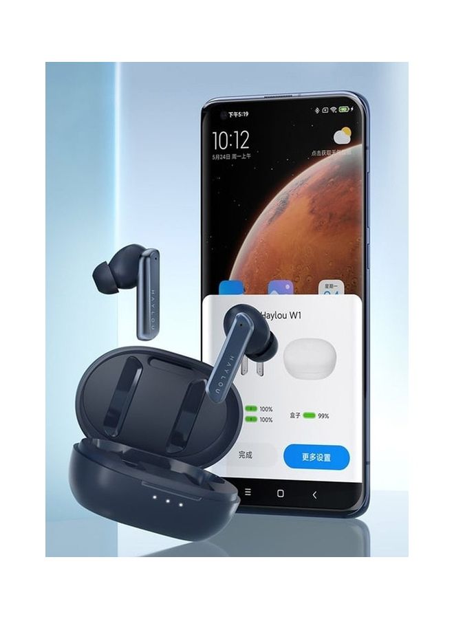 هايلو W1 سماعات أذن لاسلكية Qualcomm 3040 Chip 20h عمر البطارية برنامج تشغيل ديناميكي APTX Adaptive Codec IPX4 مقاومة للماء التحكم باللمس بلوتوث 5.2 - Image 3