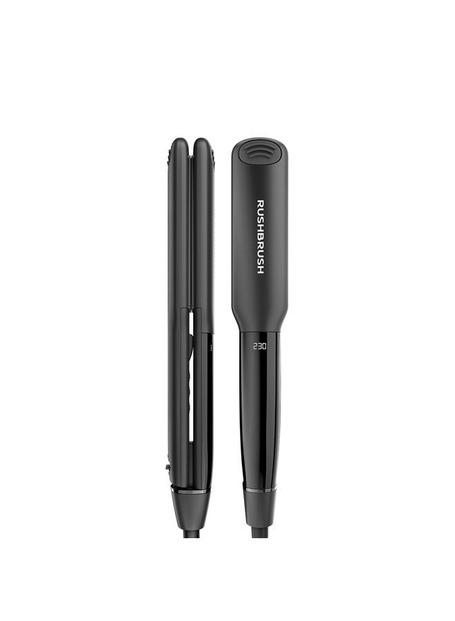 Rush Brush X1 Infra Straightener Black Infrared , 230C , 5 Heat Level , Ceramic plate - Image 2