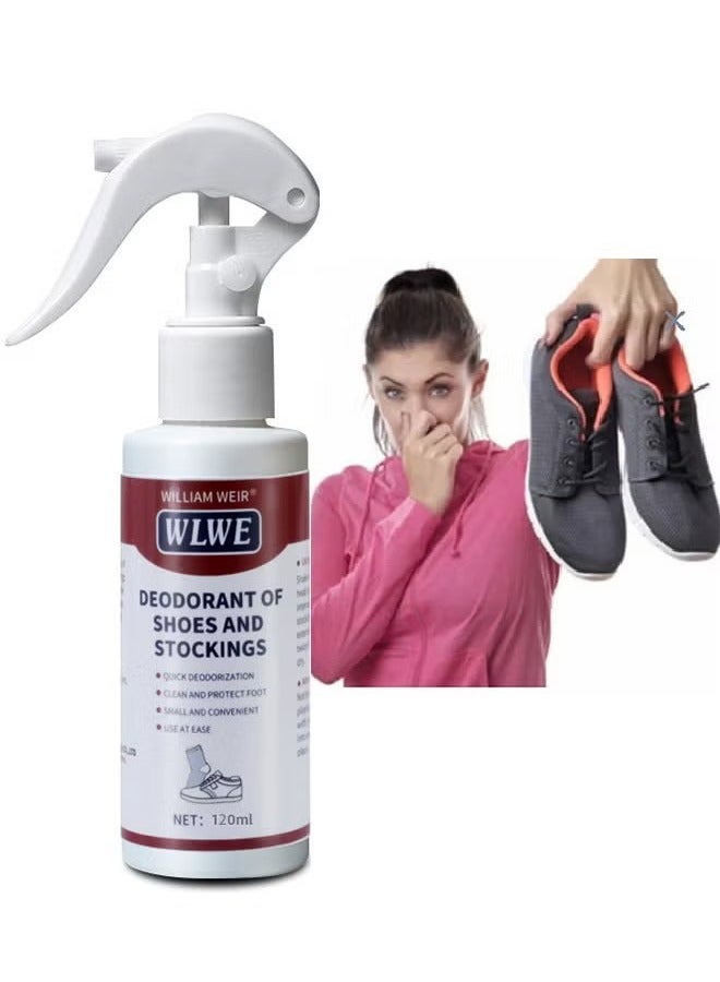 ويليام وير مزيل عرق الأحذية والجوارب 120 مل ، حذاء العناية بالقدم ، مزيل الروائح الكريهة ، مزيل الروائح الكريهة ، ويزيل الروائح الكريهة للأحذية ، والكعب ، وأحذية التنس ، والمرابط ، والأحذية الرياضية ، والأحذية الرياضية ، وأحذية الباليه ، والمزيد - Image 1
