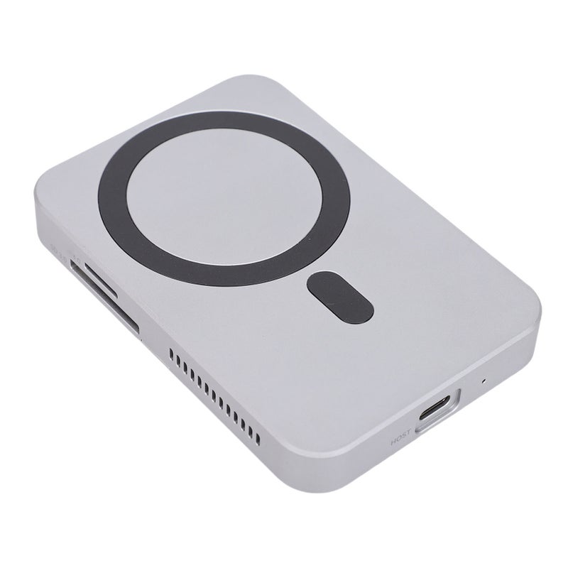 M.2 NVMe SSD Enclosure: Aluminum Alloy, 10Gbps Fast Transfer, 100W Power Delivery - 4K 60Hz Video Output, Dual Card Slots for On-The-Go Data Transfer, Up To 8TB Expandable Storage for Laptop, Desktop, - Image 4