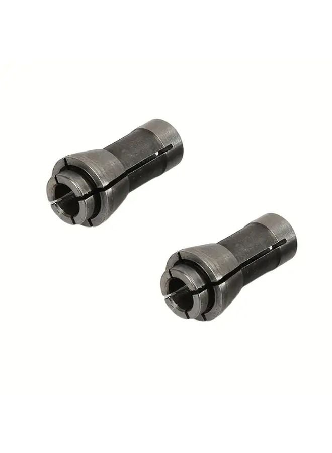 6pcs 3mm 6mm Metal Die Grinder Collets with 1 4 1 8 Adapters Heavy Duty Manual Clamping Arbors - Image 3