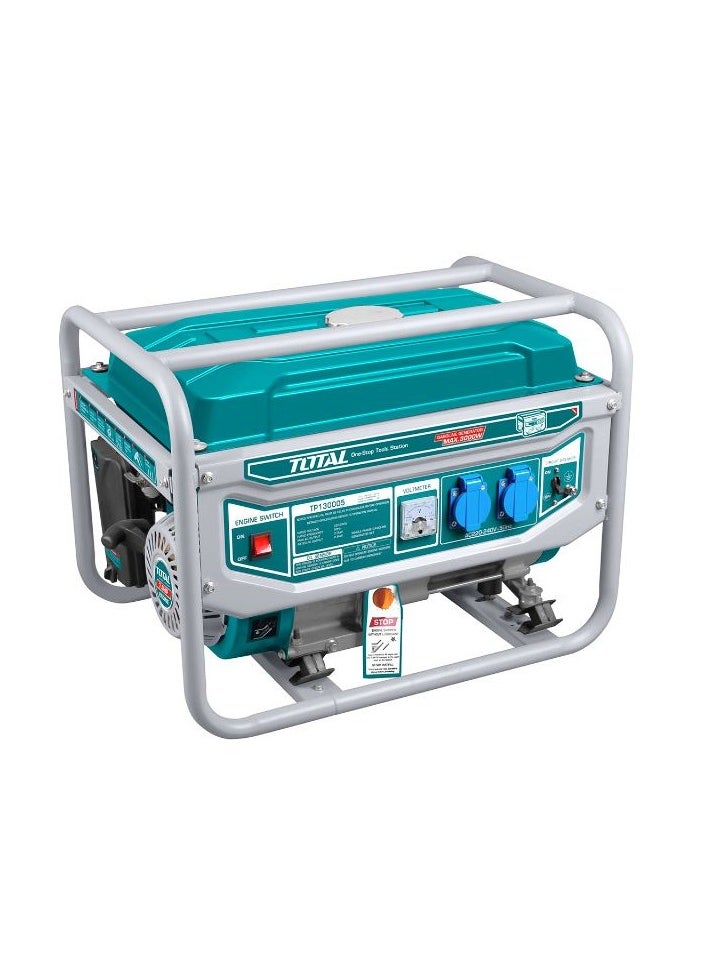 TOTAL TOTAL Gasoline Generator 3000W TP130005  - Image 1