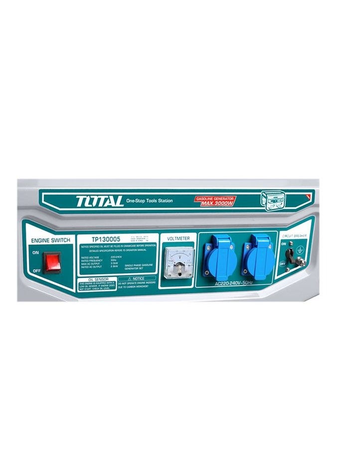 TOTAL TOTAL Gasoline Generator 3000W TP130005  - Image 2