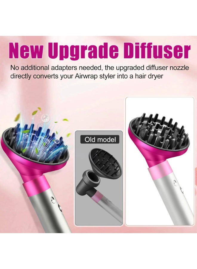 KISSUN Upgraded Diffuser for Dyson for Airwrap Styler HS01 HS03 HS05, Universal Stereotype Hair Head Diffuser Attachment - Image 2