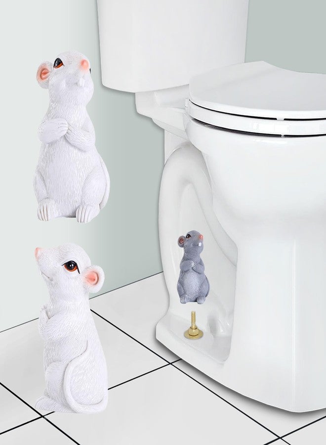 Joogour Toilet Bolt Caps,2PCS Toilet Bolt Covers Decorative，Resin cute funny Toilet Screw Cover Caps,Toilet Caps for Bottom of Toilet Easy Installation Toilet Replacement Parts - Image 3